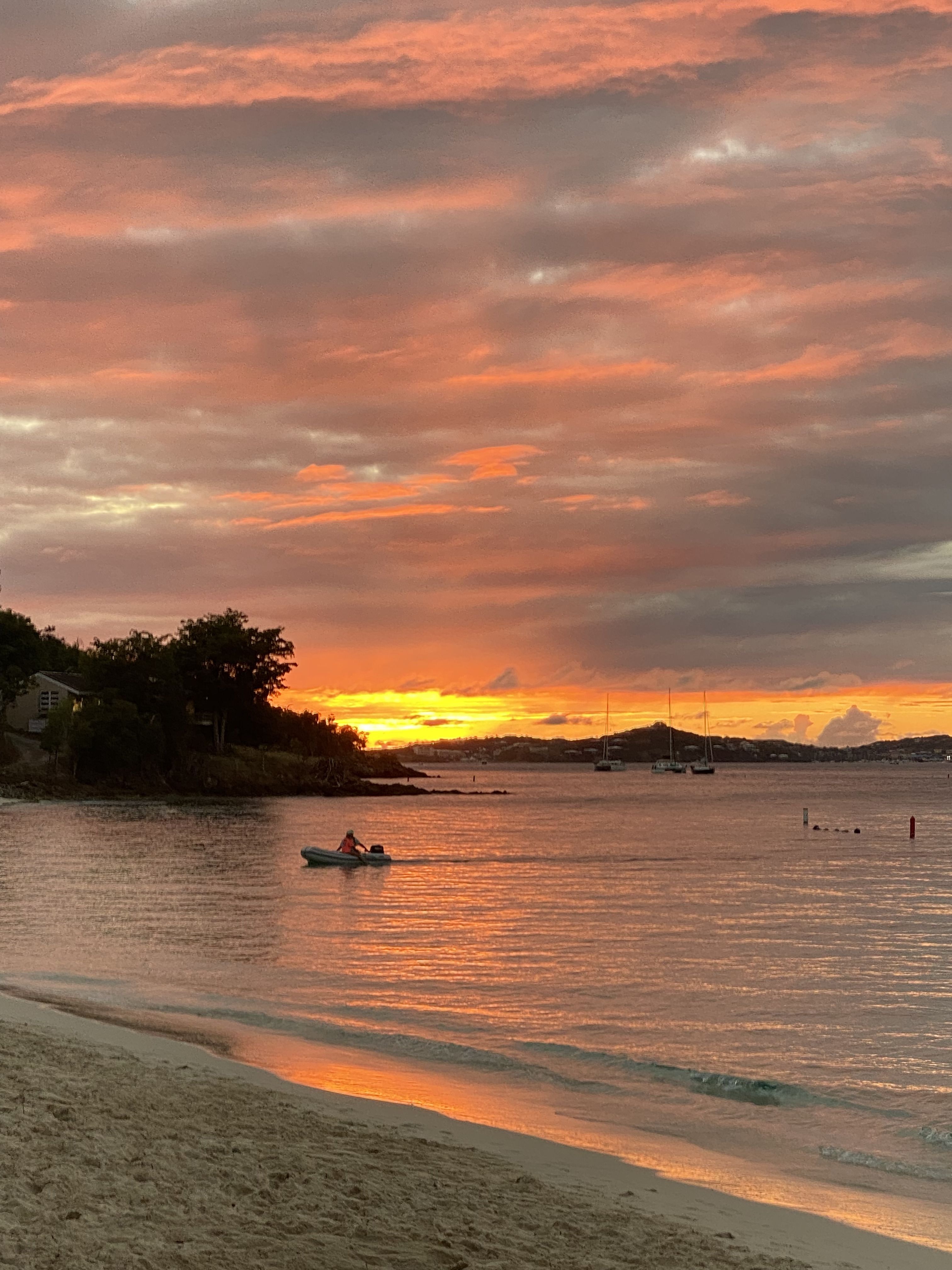 Life can be a beach, thank goodness for sunsets.